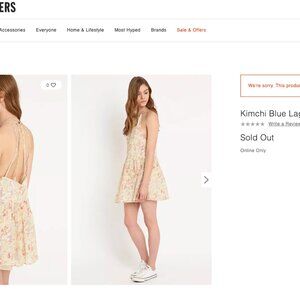 Urban Outfitters - Kimchi Blue Lagoona Dress